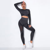 Yoga Long-Sleeved Suit Yoga Wearsuit