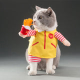 Spring and autumn pet cat costume