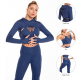 3pcs Sports Suits Long Sleeve