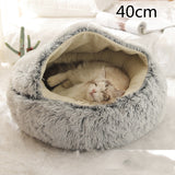 2 In 1 Dog And Cat Bed Pet Winter Bed