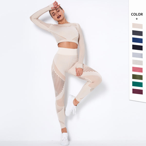 Yoga Long-Sleeved Suit Yoga Wearsuit