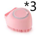 Silicone Dog Bath Massage Gloves Brush