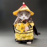 Spring and autumn pet cat costume